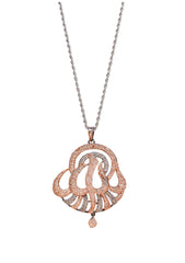 Religious Locket - D18 - Black - Rosegold