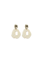 Earings - D102 - Gold - Offwhite