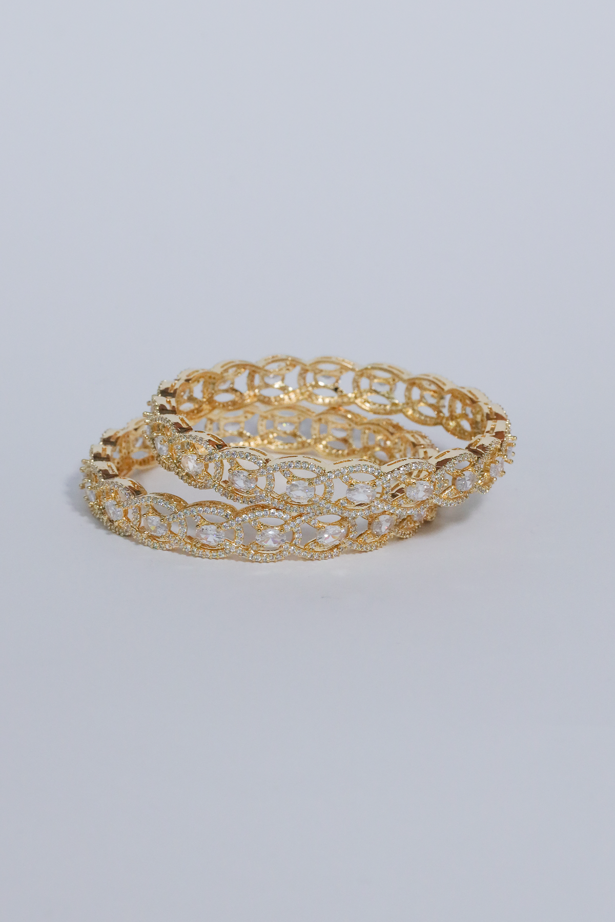 Bangles - 2 PC - D16 - Gold