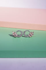 Earings - D36 Silver - Mintpink