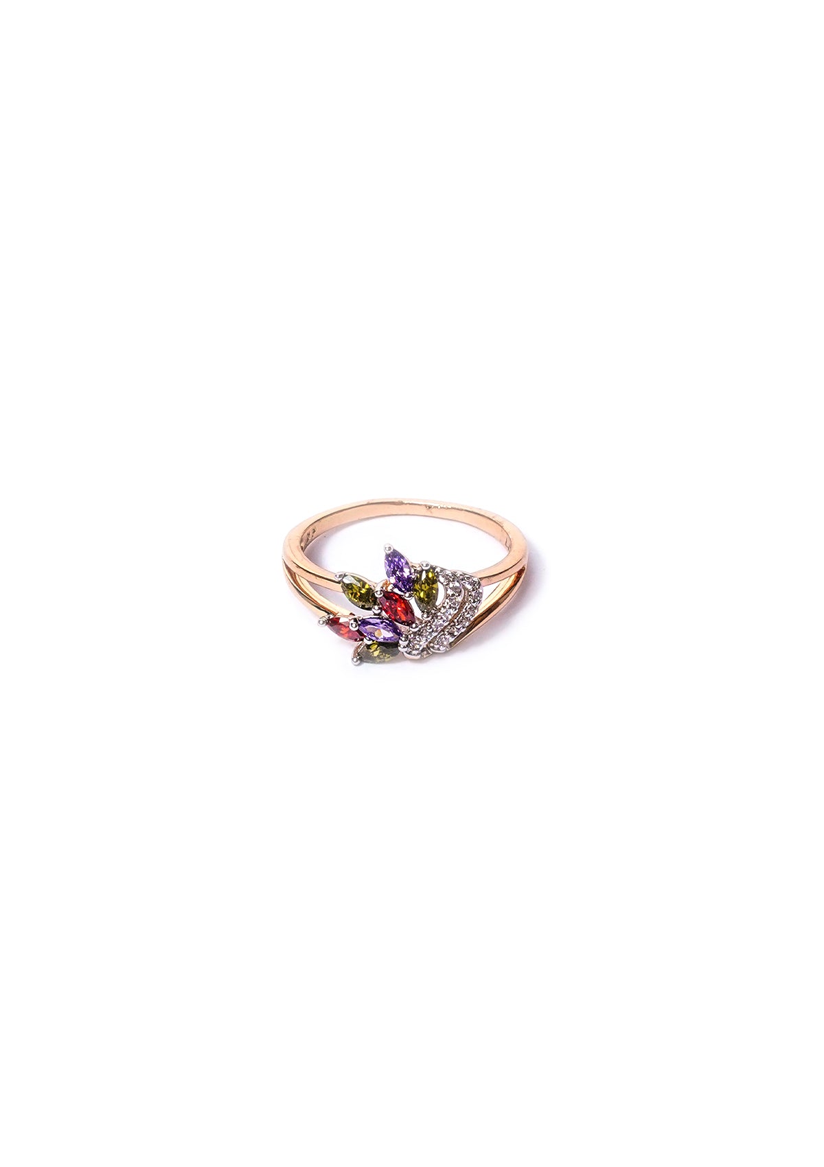 Ring - D103 - Gold - Multi