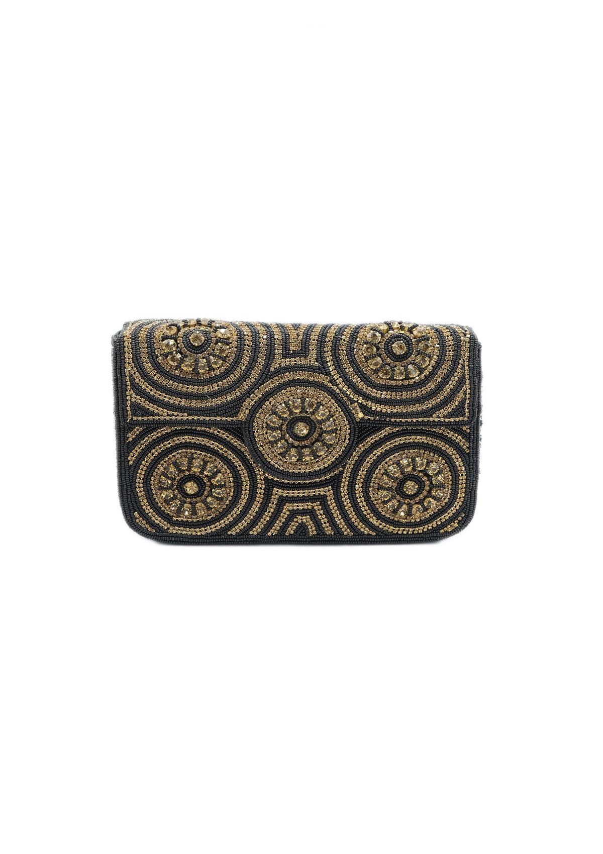 Clutch - D7 - Black - Champagne