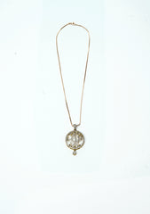 Religious Locket - D6 - Gold - Silver