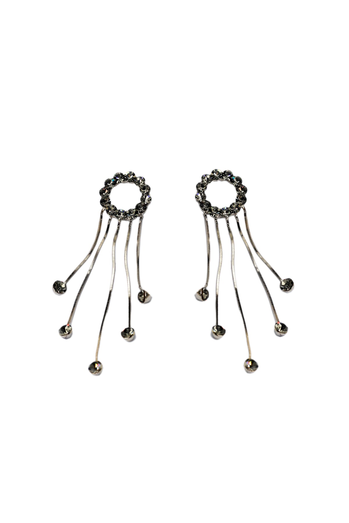 Earings - D110 - Gold - Black