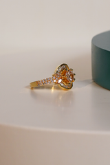 Ring - D39 - Gold - Champagne