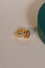 Ring - D39 - Gold - Champagne