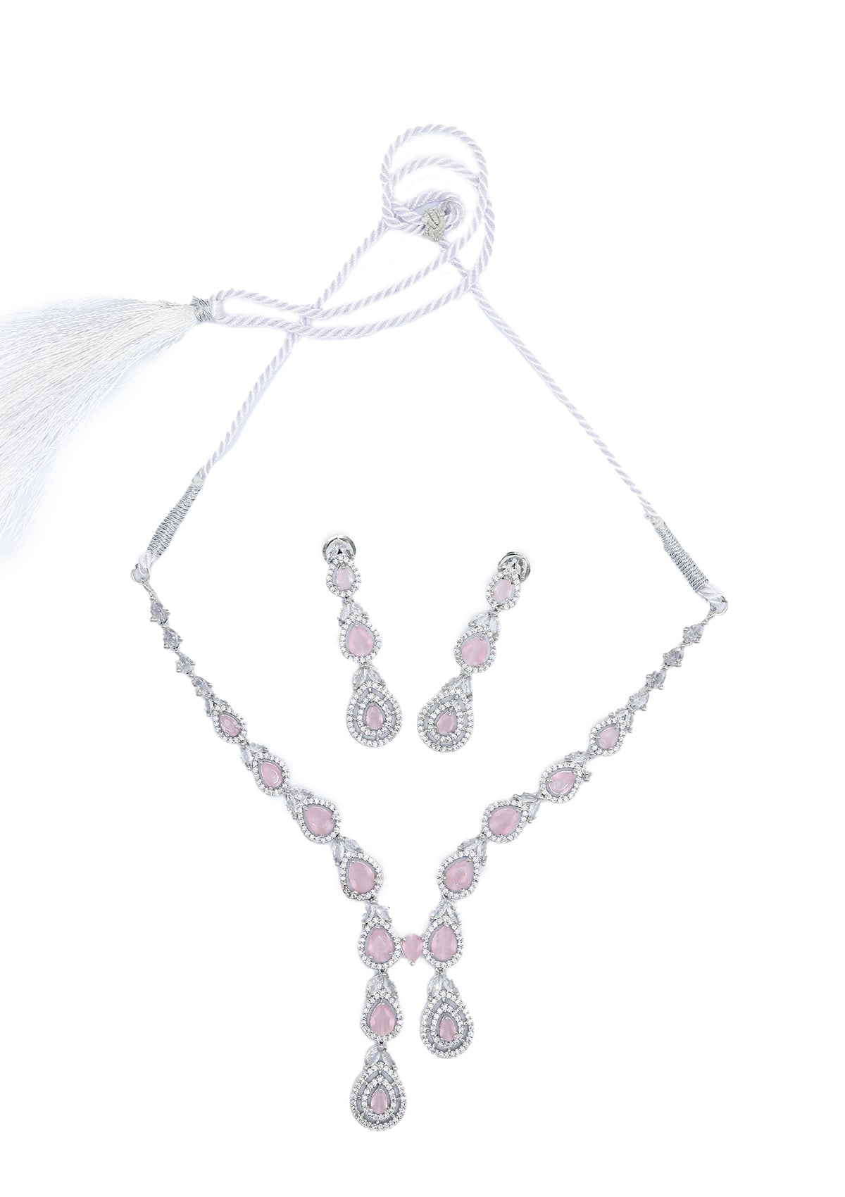 Necklace Set - D15 - Silver - Mintpink