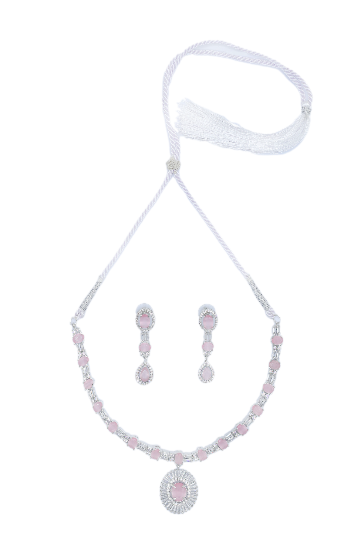 Necklace Set - D17 - Silver - Mintpink